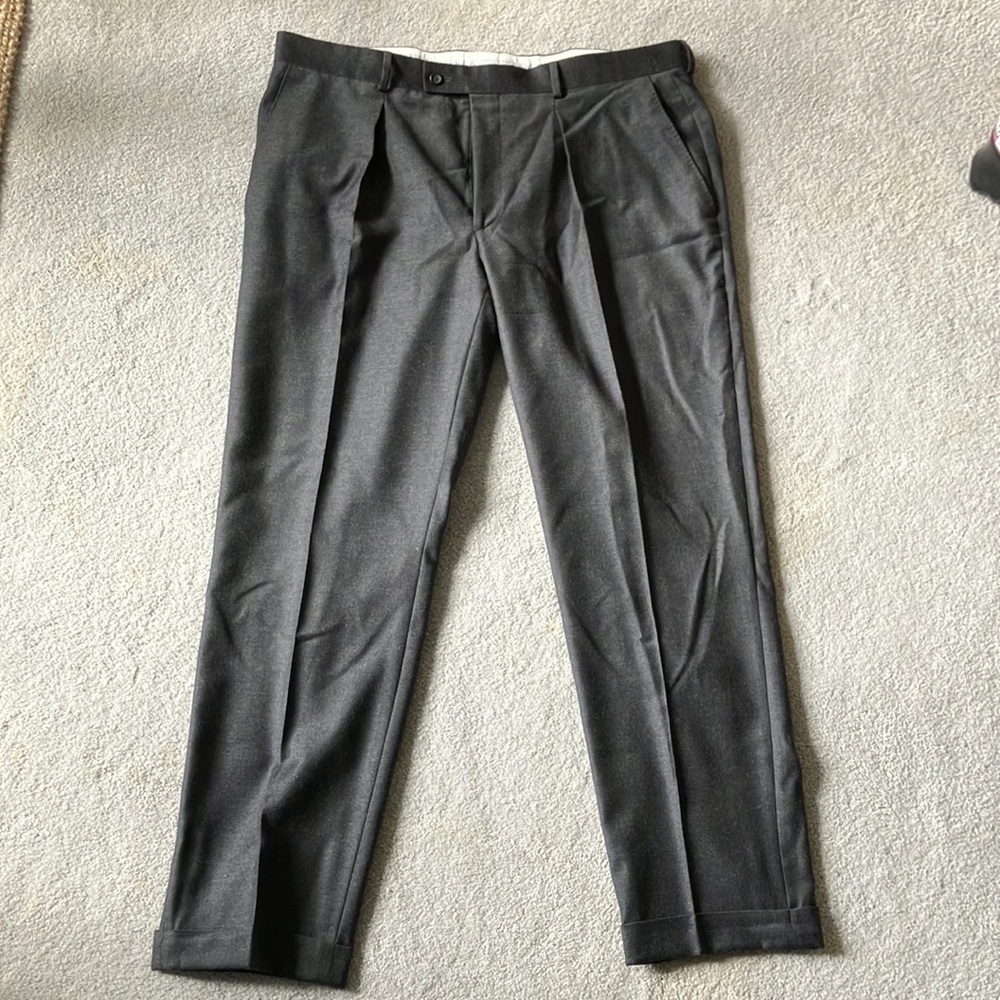 Gray dress pants